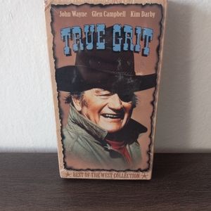 True Grit John Wayne VHS Factory Sealed